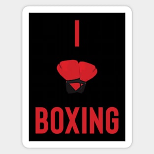 I love boxing Magnet